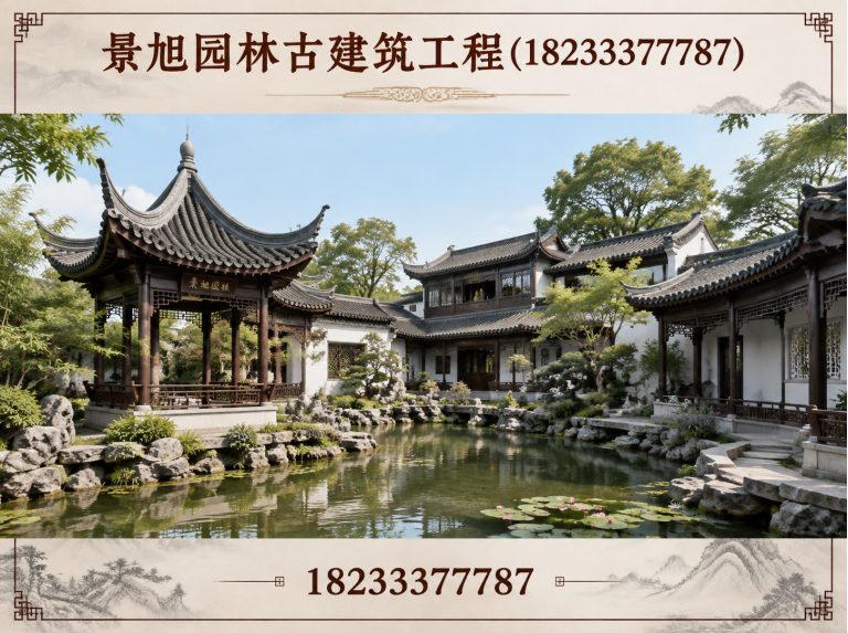 蠡县仿古牌楼展示图